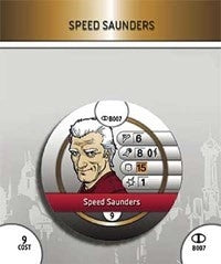 Speed Saunders (7) - Heroclix Sealed