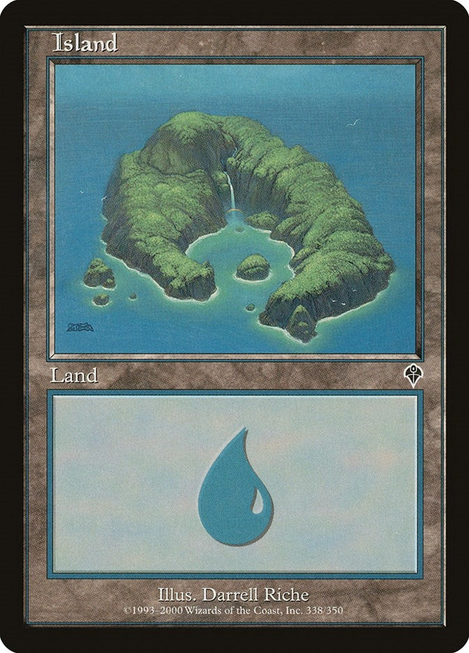 Island (338) (338) [INV] - MTG Single