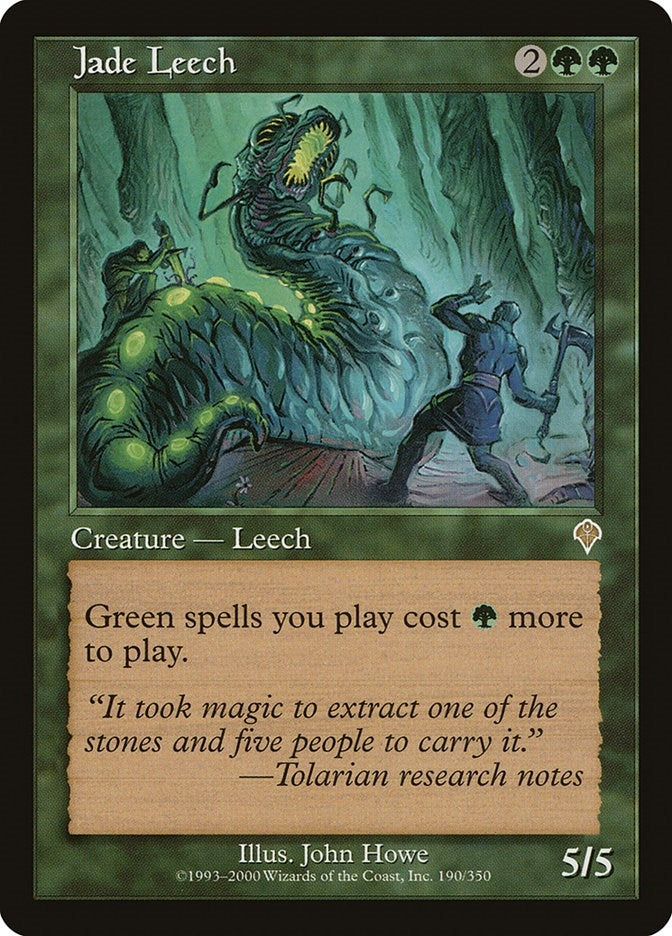 Jade Leech (190) [INV] - MTG Single