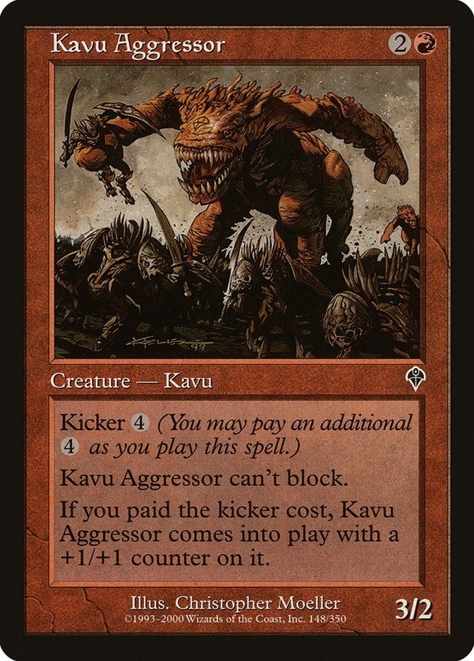Kavu Aggressor (148) [INV] - MTG Single
