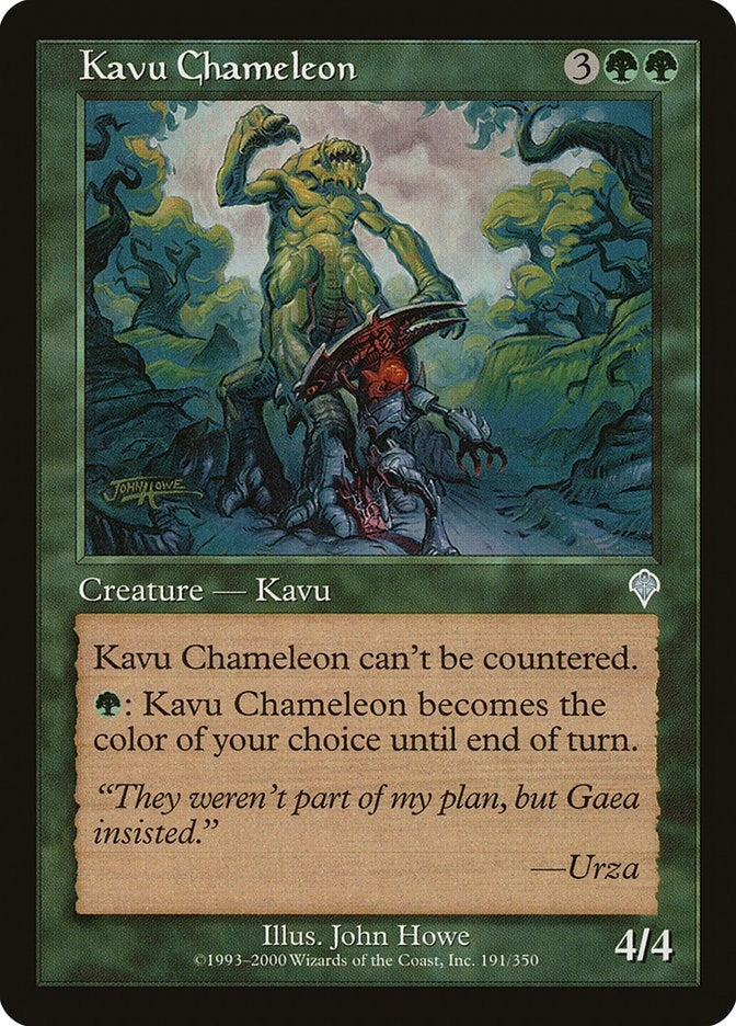Kavu Chameleon (191) [INV] - MTG Single