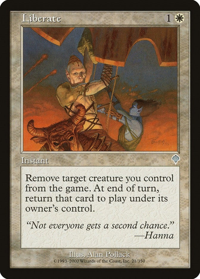 Liberate (21) [INV] - MTG Single