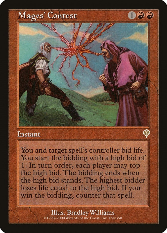 Mages’ Contest (154) [INV] - MTG Single