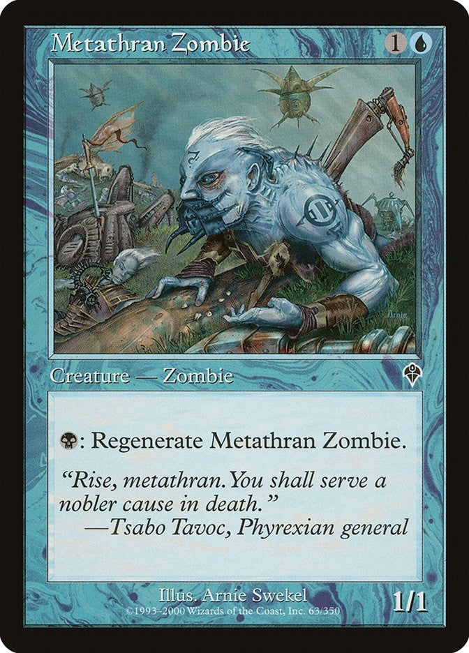 Metathran Zombie (63) [INV] - MTG Single