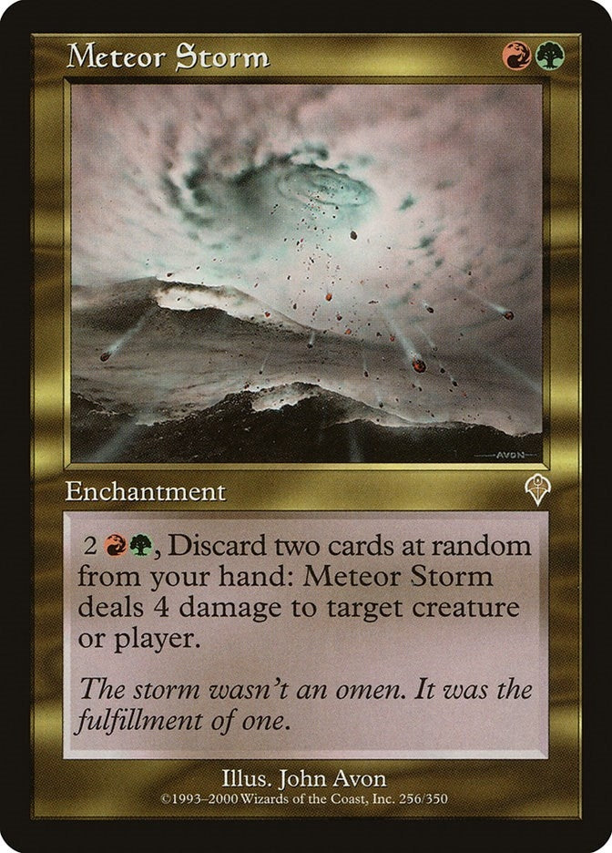 Meteor Storm (256) [INV] - MTG Single