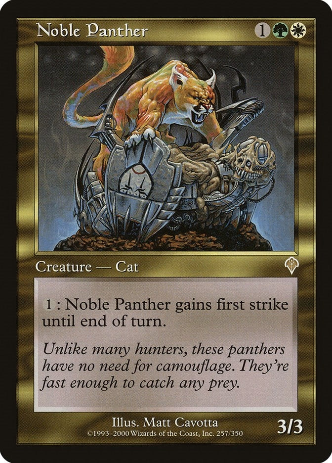 Noble Panther (257) [INV] - MTG Single
