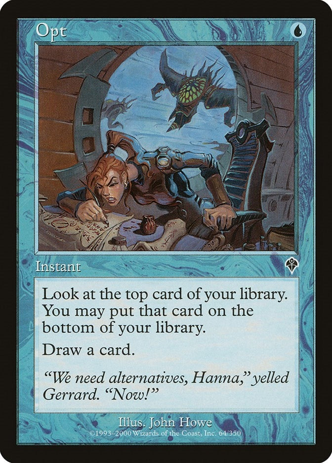 Opt (64) [INV] - MTG Single