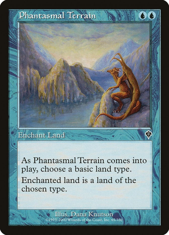 Phantasmal Terrain (65) [INV] - MTG Single