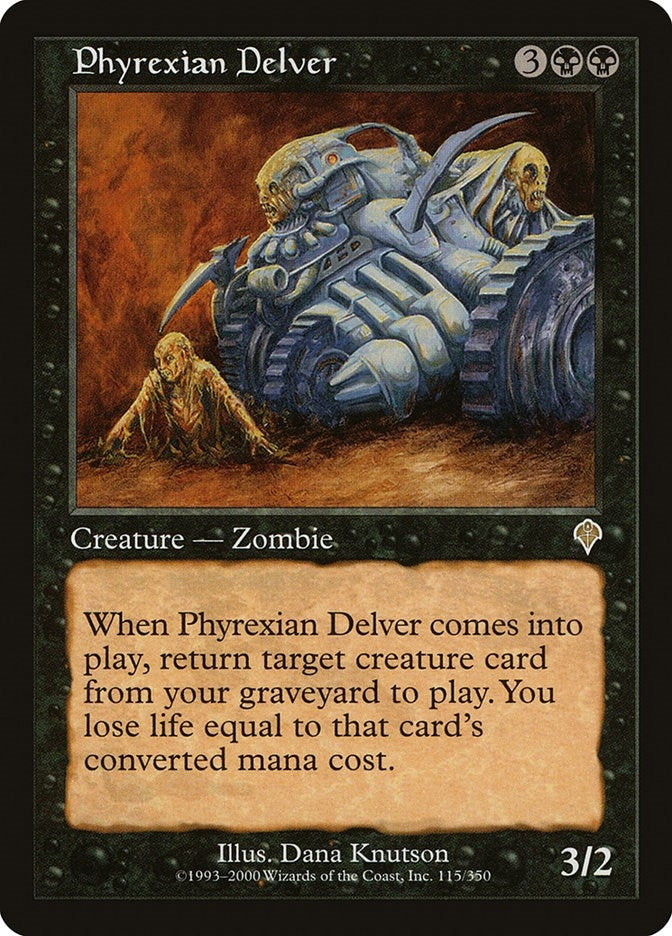Phyrexian Delver (115) [INV] - MTG Single