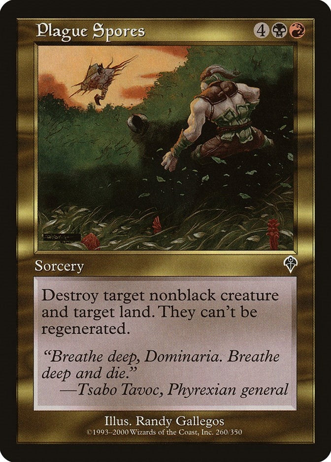 Plague Spores (260) [INV] - MTG Single
