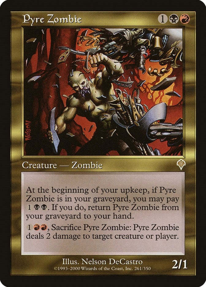 Pyre Zombie (261) [INV] - MTG Single
