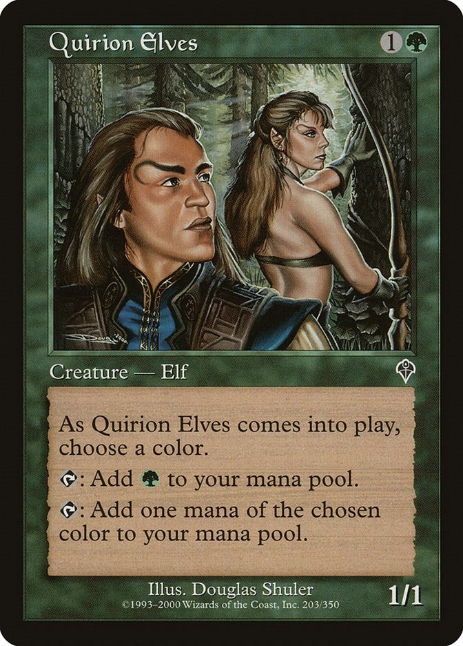 Quirion Elves (203) [INV] - MTG Single