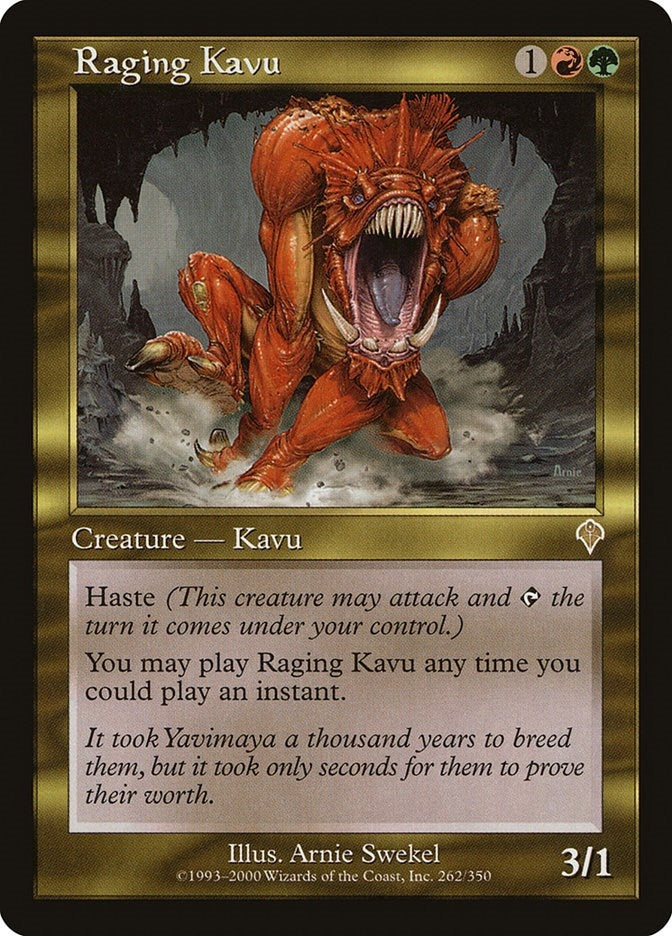 Raging Kavu (262) [INV] - MTG Single