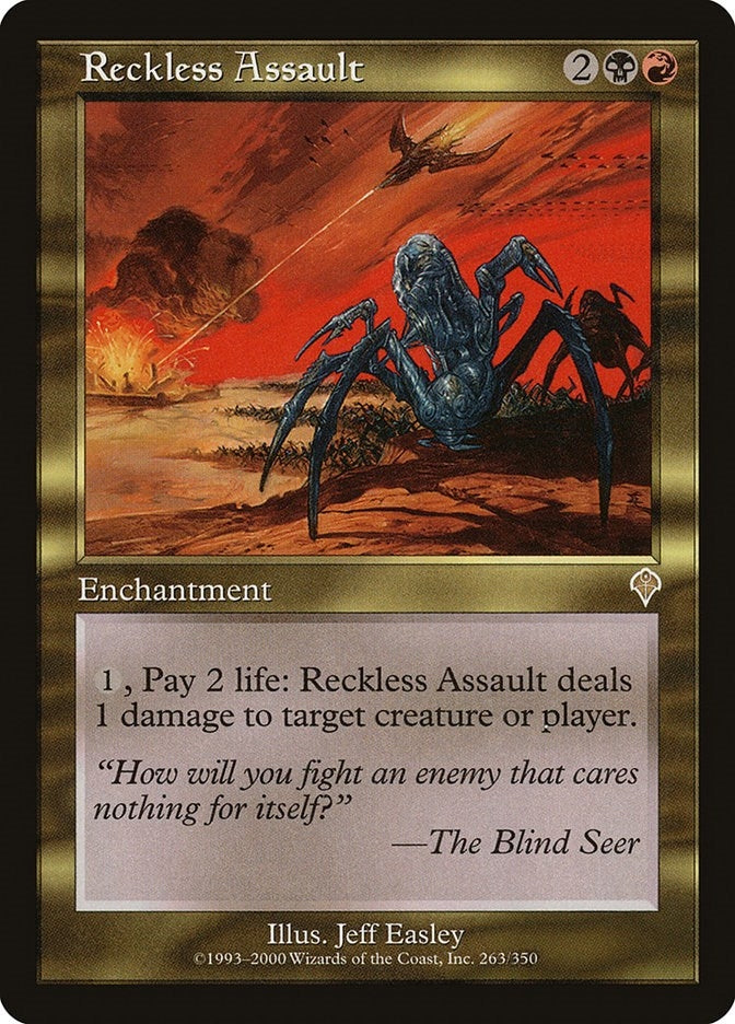 Reckless Assault (263) [INV] - MTG Single