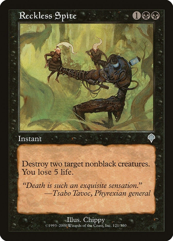 Reckless Spite (121) [INV] - MTG Single