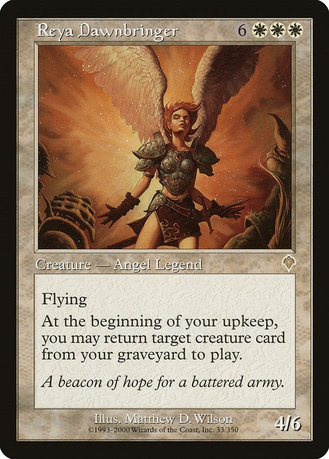 Reya Dawnbringer (33) [INV] - MTG Single