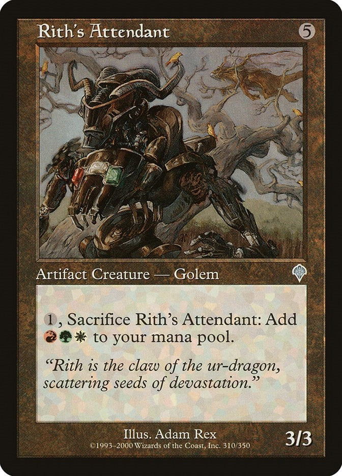 Rith’s Attendant (310) [INV] - MTG Single