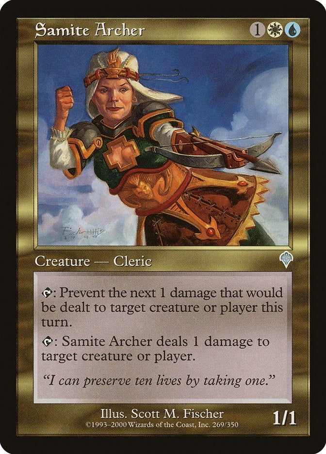 Samite Archer (269) [INV] - MTG Single