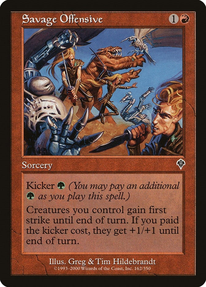 Savage Offensive (162) [INV] - MTG Single