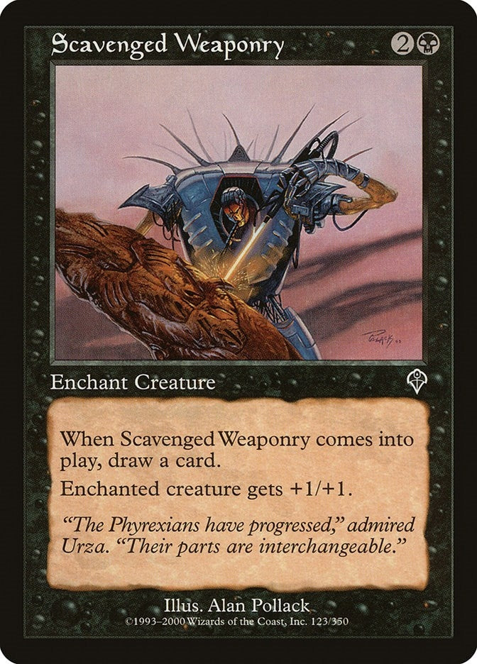 Scavenged Weaponry (123) [INV] - MTG Single