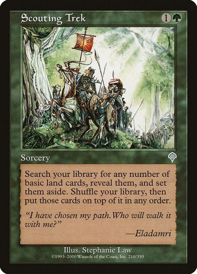 Scouting Trek (210) [INV] - MTG Single