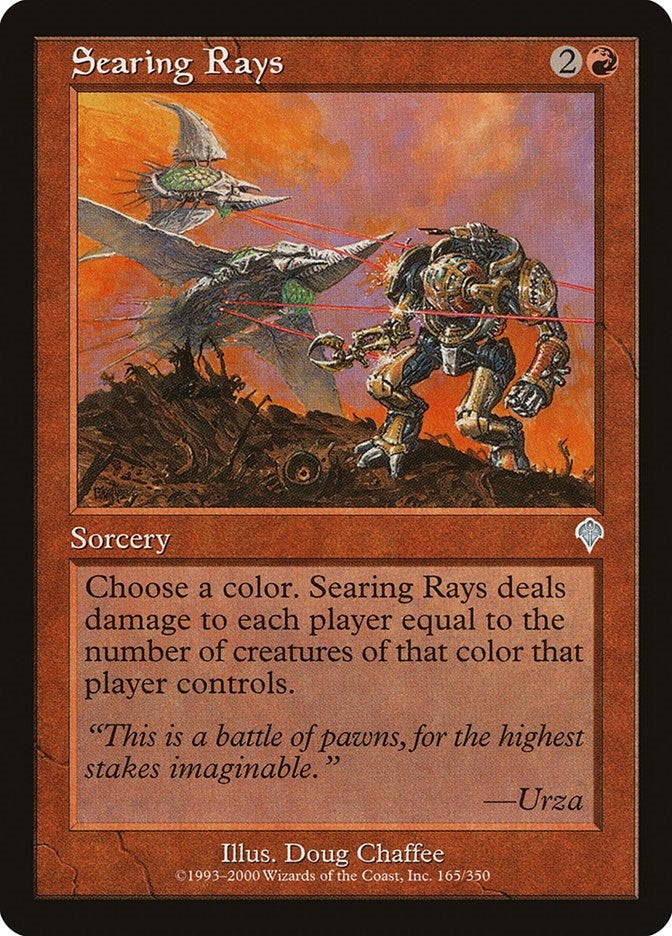 Searing Rays (165) [INV] - MTG Single