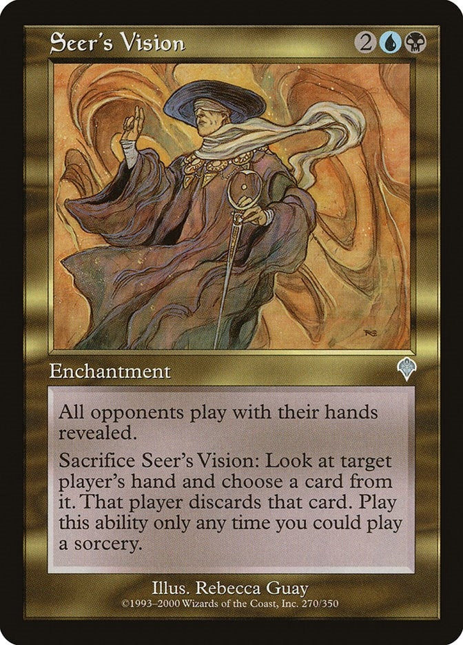 Seer’s Vision (270) [INV] - MTG Single