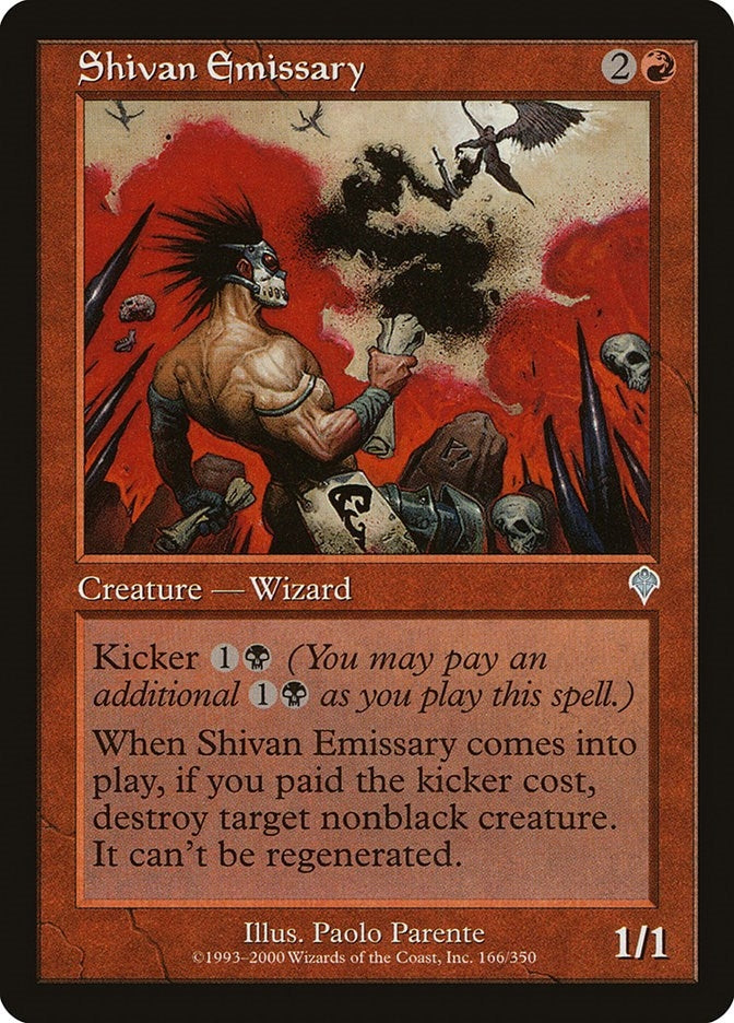 Shivan Emissary (166) [INV] - MTG Single