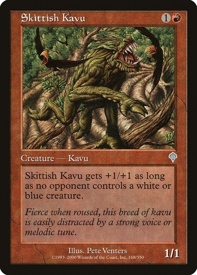 Skittish Kavu (168) [INV] - MTG Single