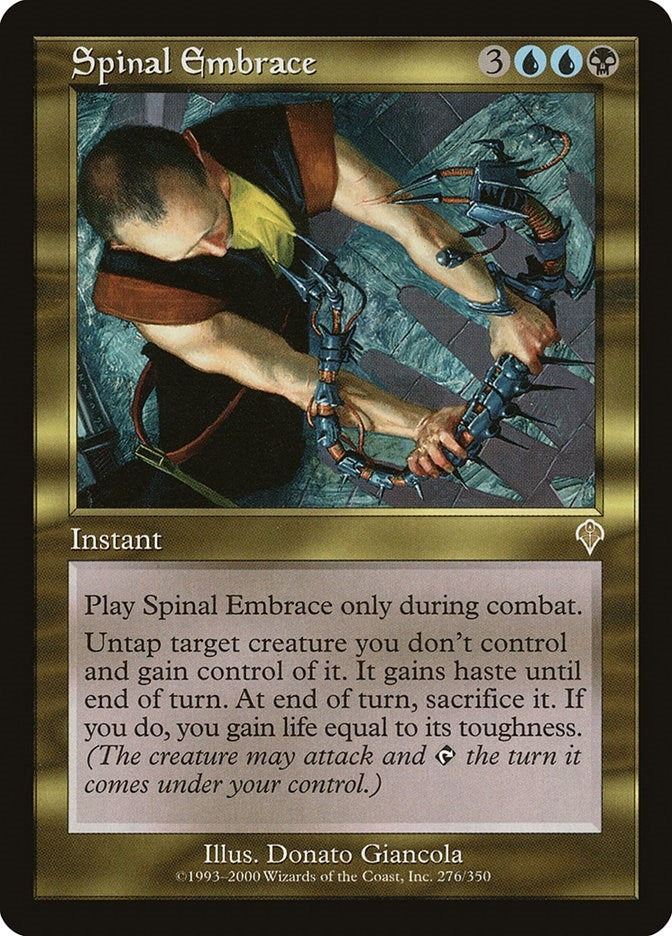 Spinal Embrace (276) [INV] - MTG Single
