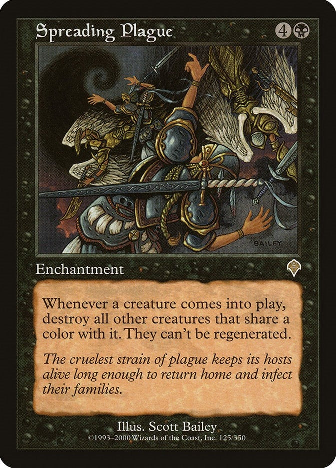 Spreading Plague (125) [INV] - MTG Single