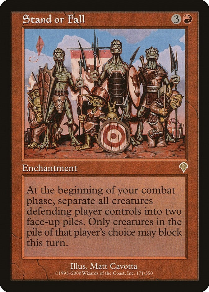 Stand or Fall (171) [INV] - MTG Single