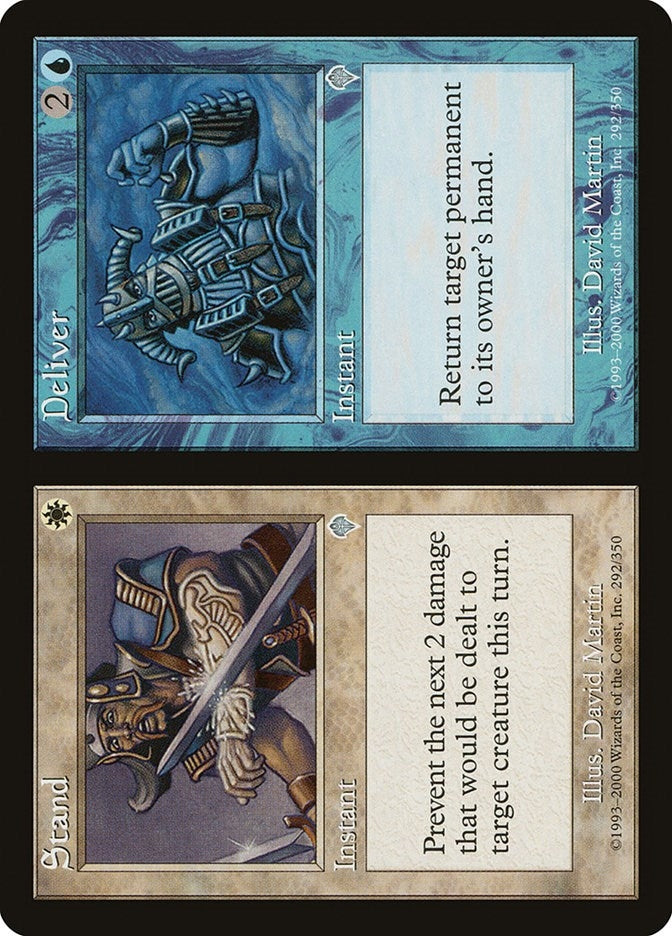 Stand // Deliver (292) [INV] - MTG Single
