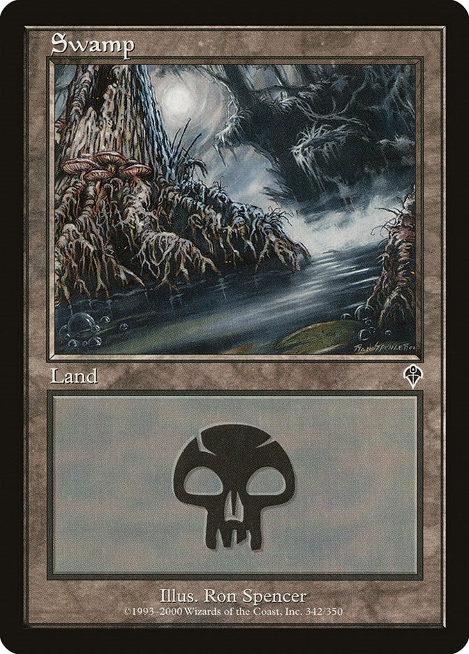 Swamp (342) (342) [INV] - MTG Single