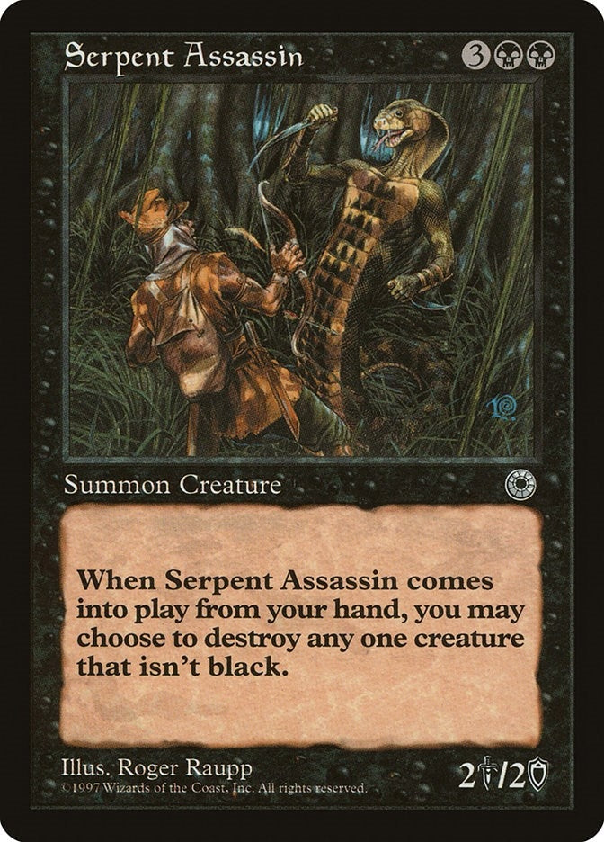 Serpent Assassin [POR] - MTG Single