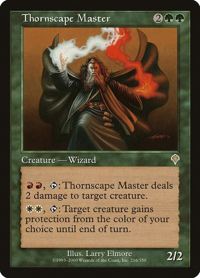Thornscape Master (216) [INV] - MTG Single