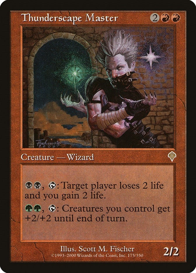 Thunderscape Master (175) [INV] - MTG Single