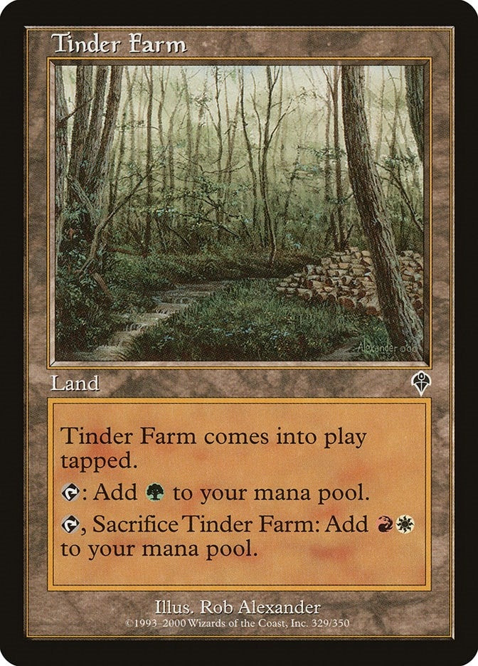 Tinder Farm (329) [INV] - MTG Single