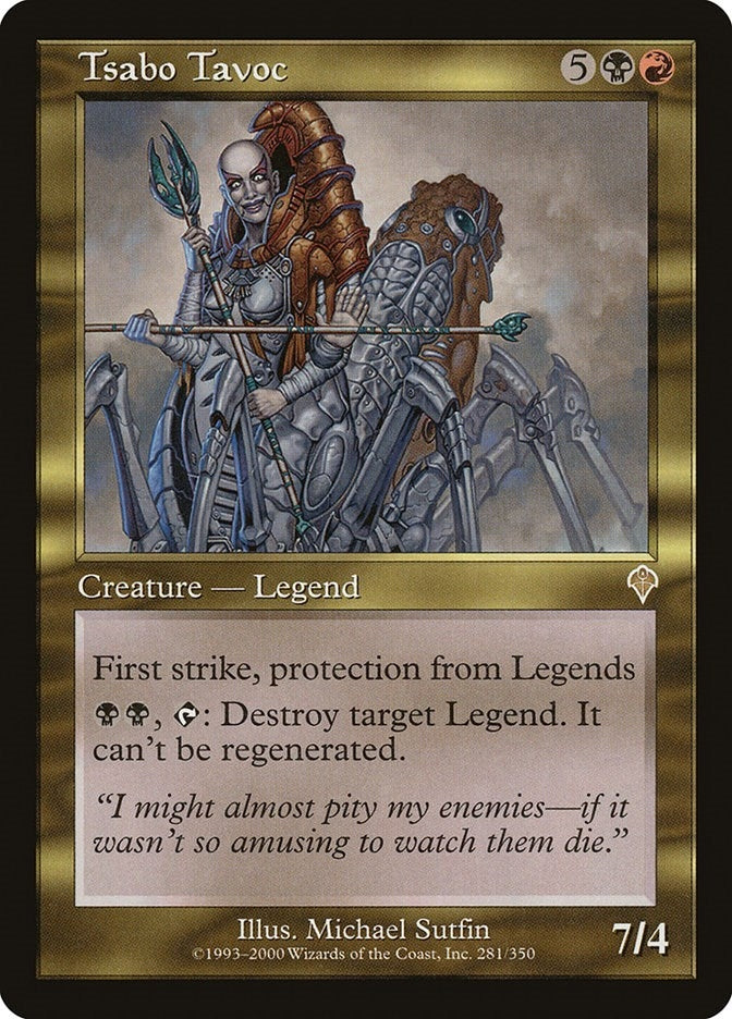 Tsabo Tavoc (281) [INV] - MTG Single
