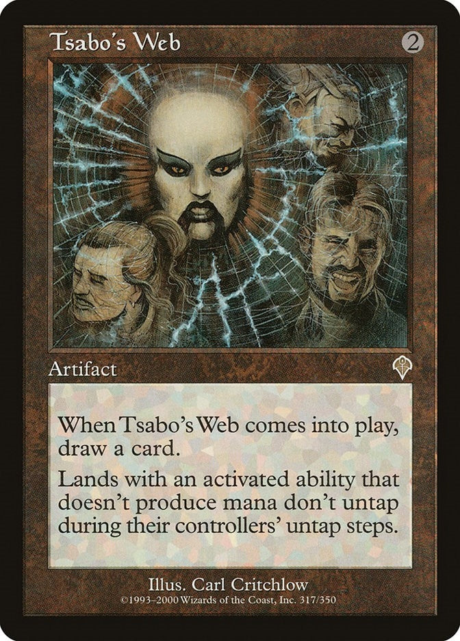 Tsabo’s Web (317) [INV] - MTG Single