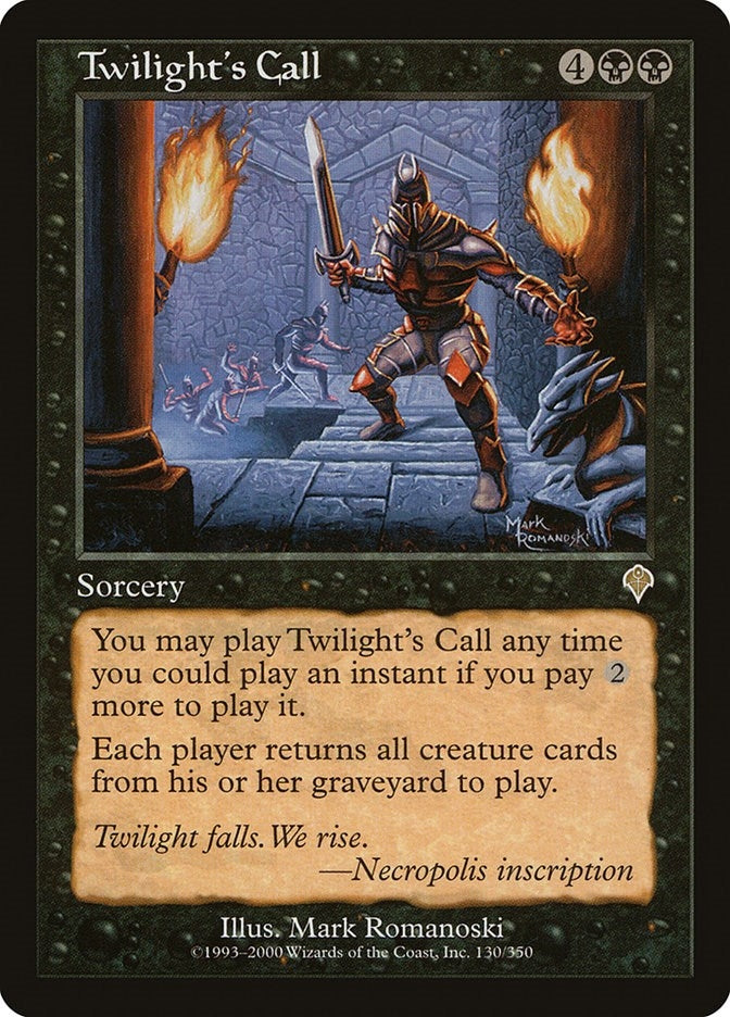 Twilight’s Call (130) [INV] - MTG Single