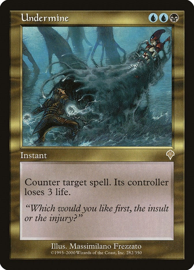 Undermine (282) [INV] - MTG Single