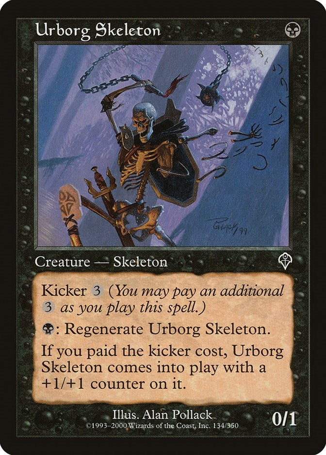 Urborg Skeleton (134) [INV] - MTG Single