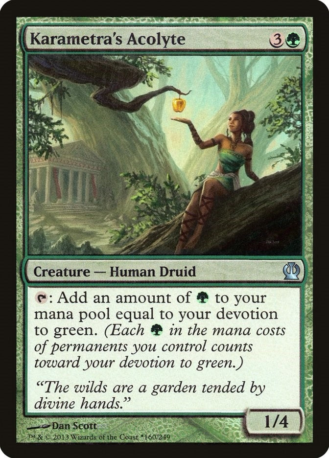 Karametra’s Acolyte (160) [GBP] - MTG Single