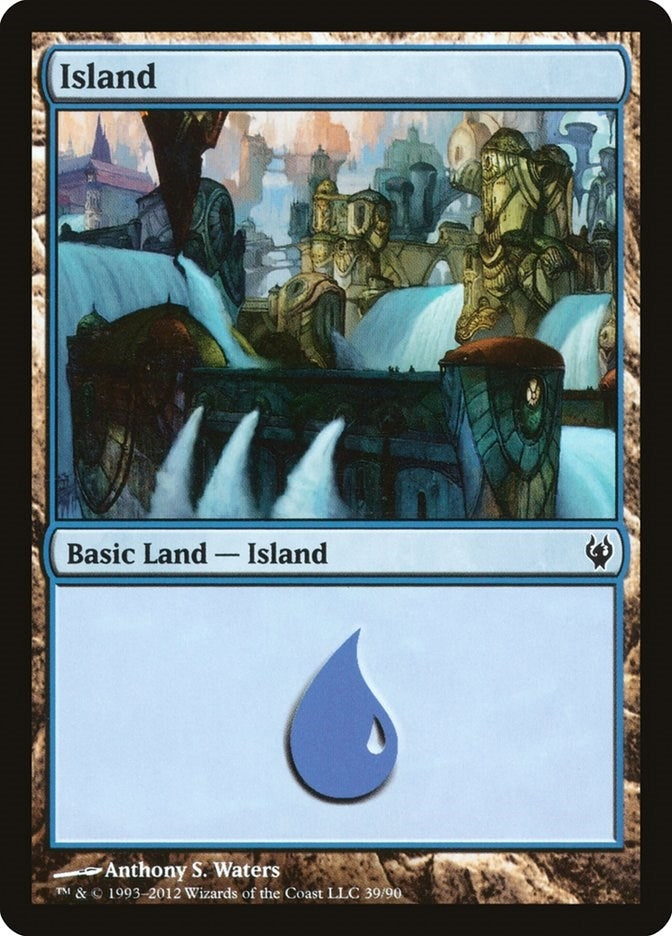 Island (39) (39) [DDJ] - MTG Single