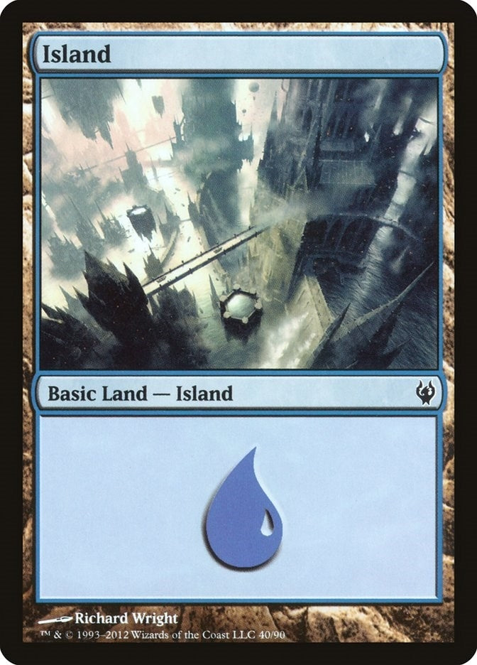 Island (40) (40) [DDJ] - MTG Single