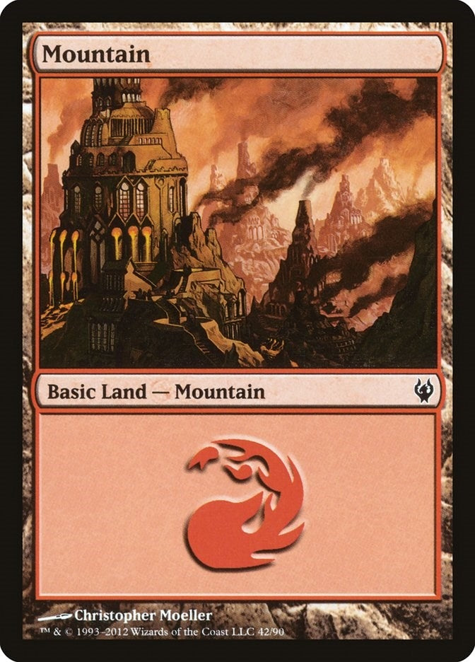 Mountain (42) (42) [DDJ] - MTG Single