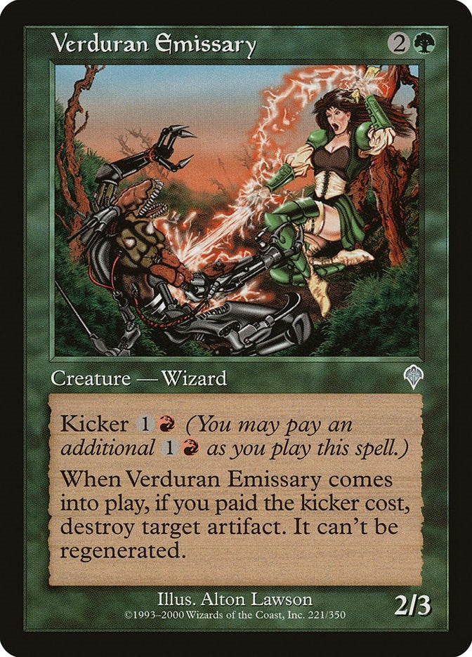Verduran Emissary (221) [INV] - MTG Single