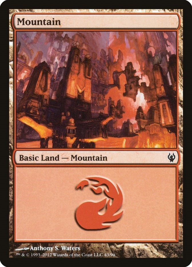 Mountain (43) (43) [DDJ] - MTG Single