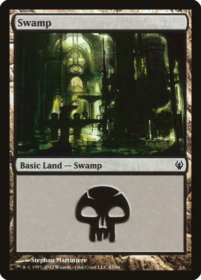 Swamp (83) (83) [DDJ] - MTG Single
